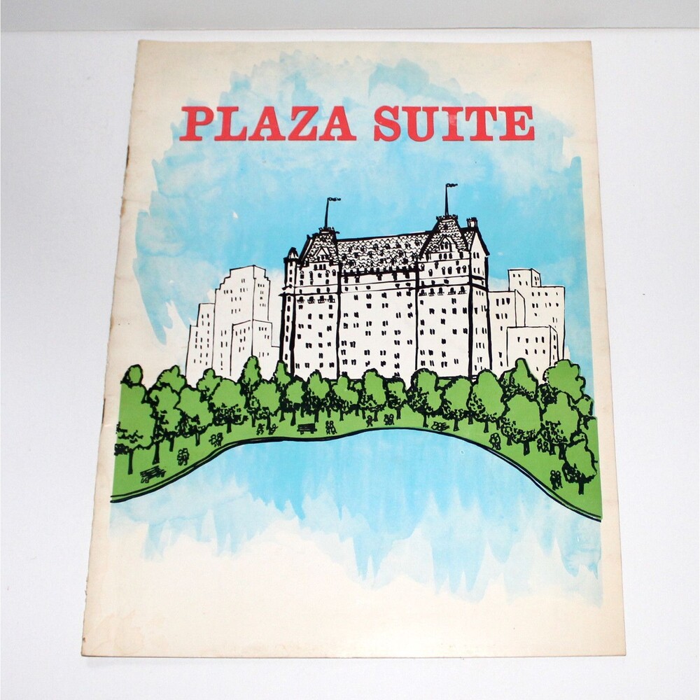 Vintage Broadway Theatre Program PLAZA SUITE 1970 Don Porter Peggy Cass Nichols